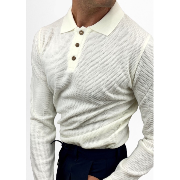 Polo de punto para hombre Carlo Ape