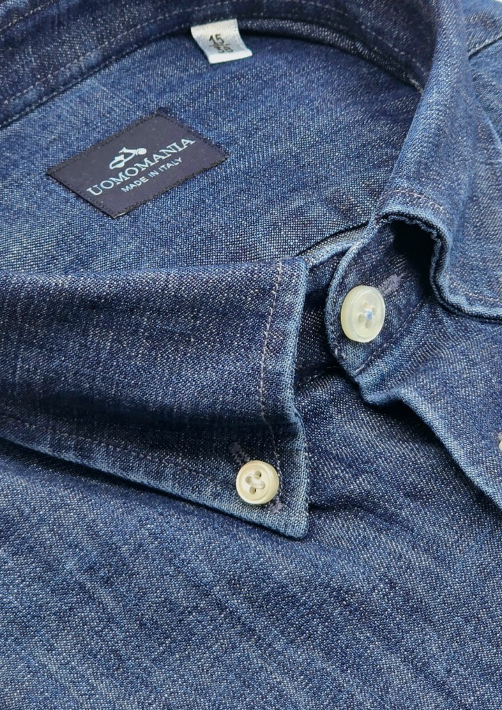 Detalle Camisa Denim Scamarcio