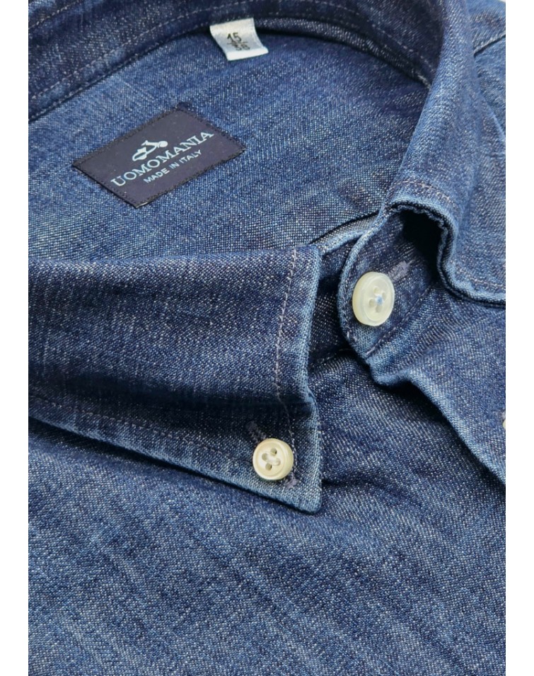 Detalle Camisa Denim Scamarcio