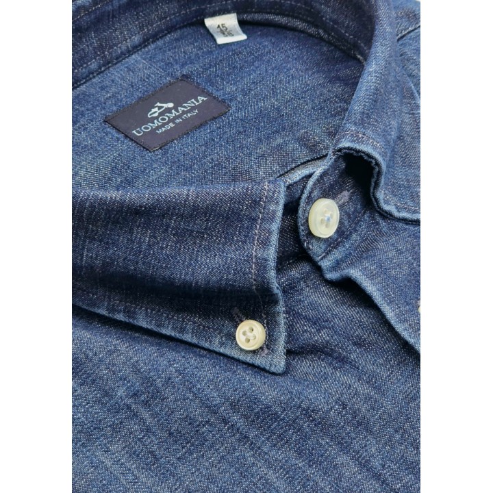 Detalle Camisa Denim Scamarcio