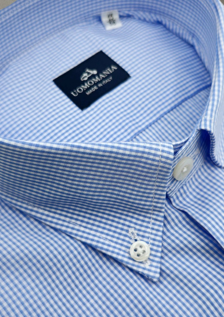 Camisa de hombre cuadros Vichy Dottore