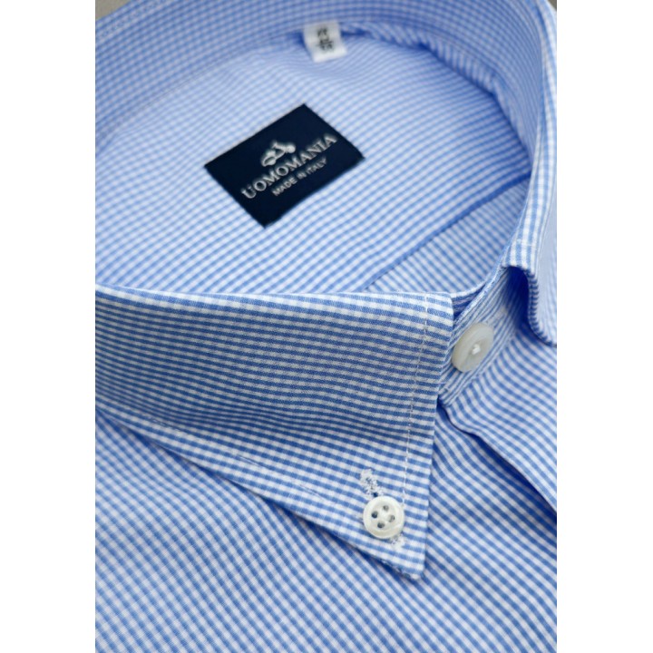 Camisa de hombre cuadros Vichy Dottore