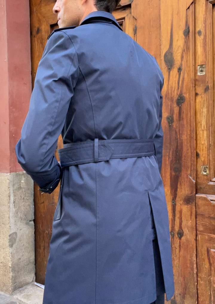 Londra Zweireihiger Trenchcoat