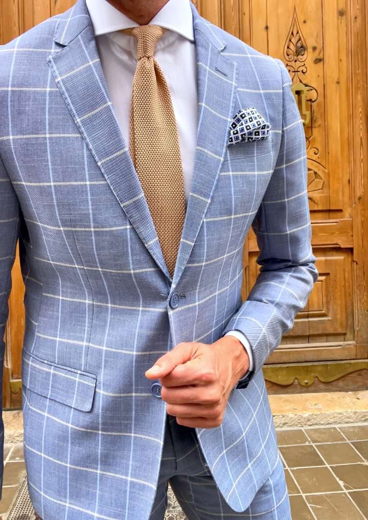 Volare Plaid Suit