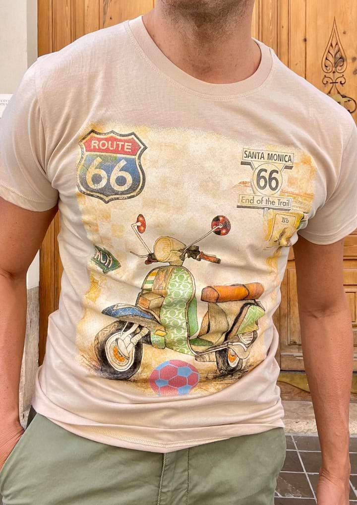 Vespa Route T-Shirt