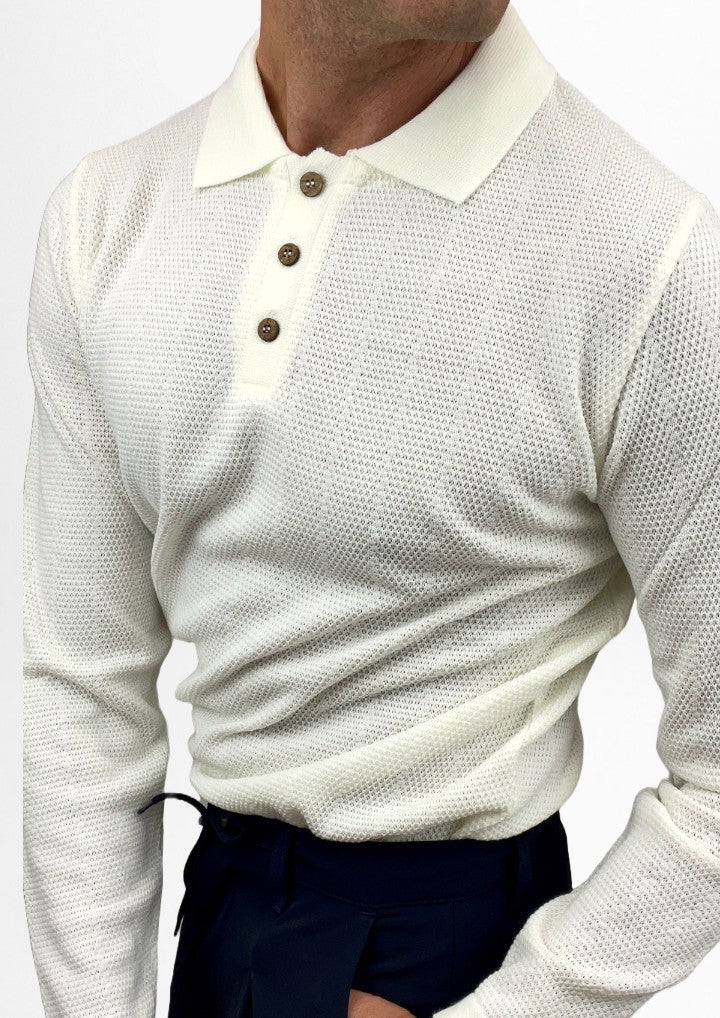 Polo de punto para hombre Carlo Ape