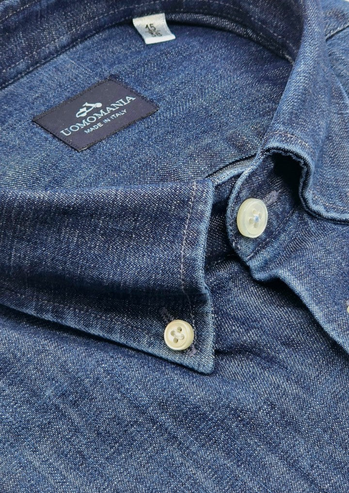 Detalle Camisa Denim Scamarcio