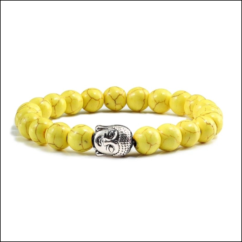 Pulsera Budda Piedra Natural