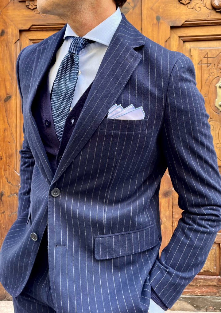 Autunno Diplomatica Striped Suit